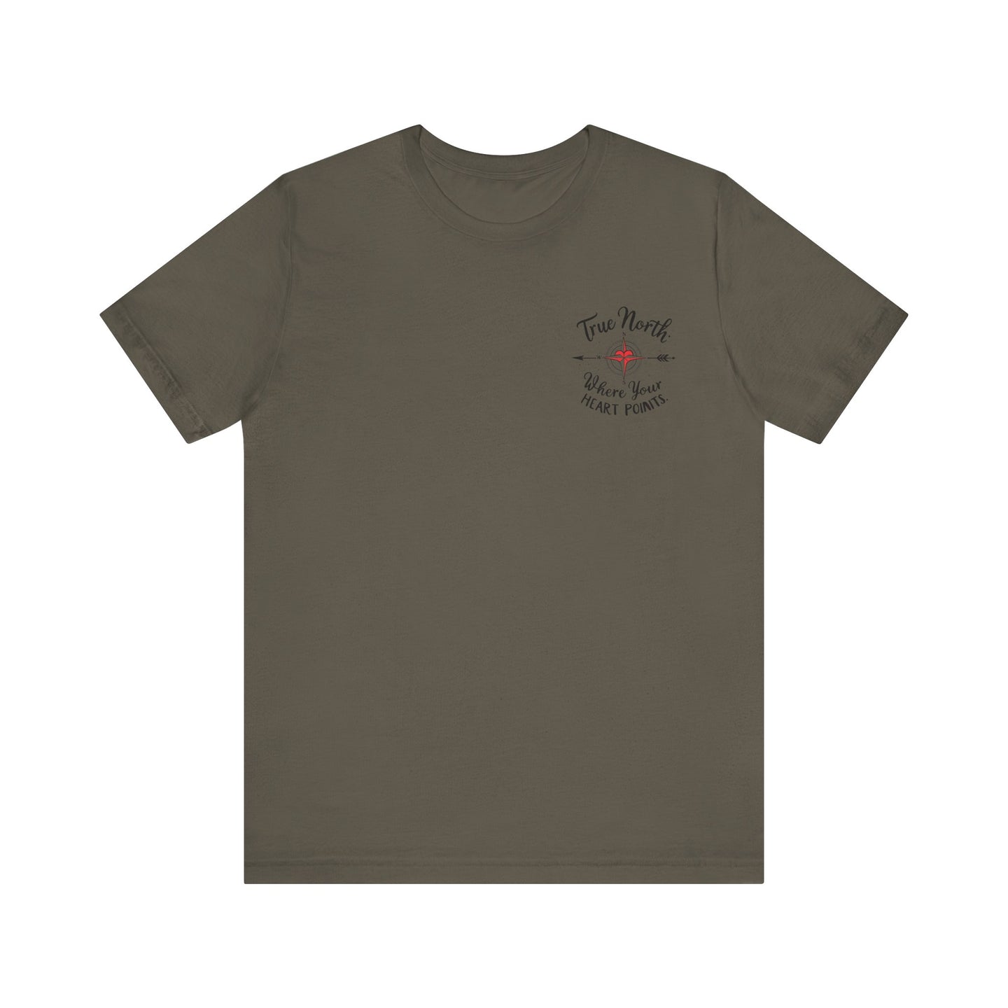 True North , Elegant Compass Tee